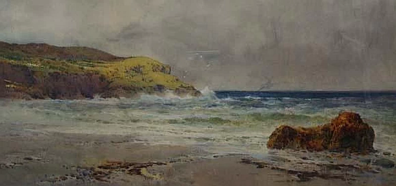Adrian Scott Stokes - Scena costiera